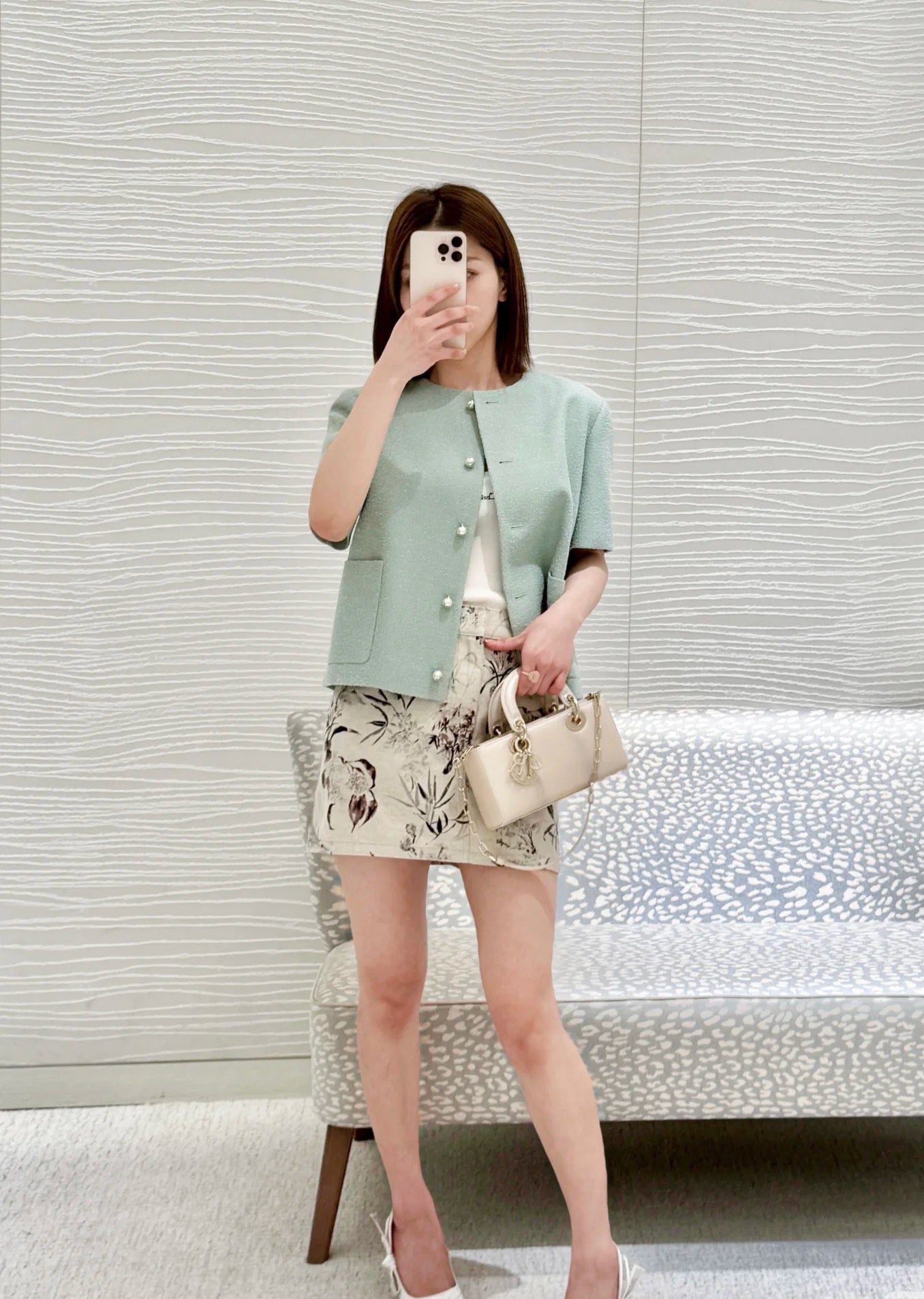 D*r 25ss pearl buttons jacket