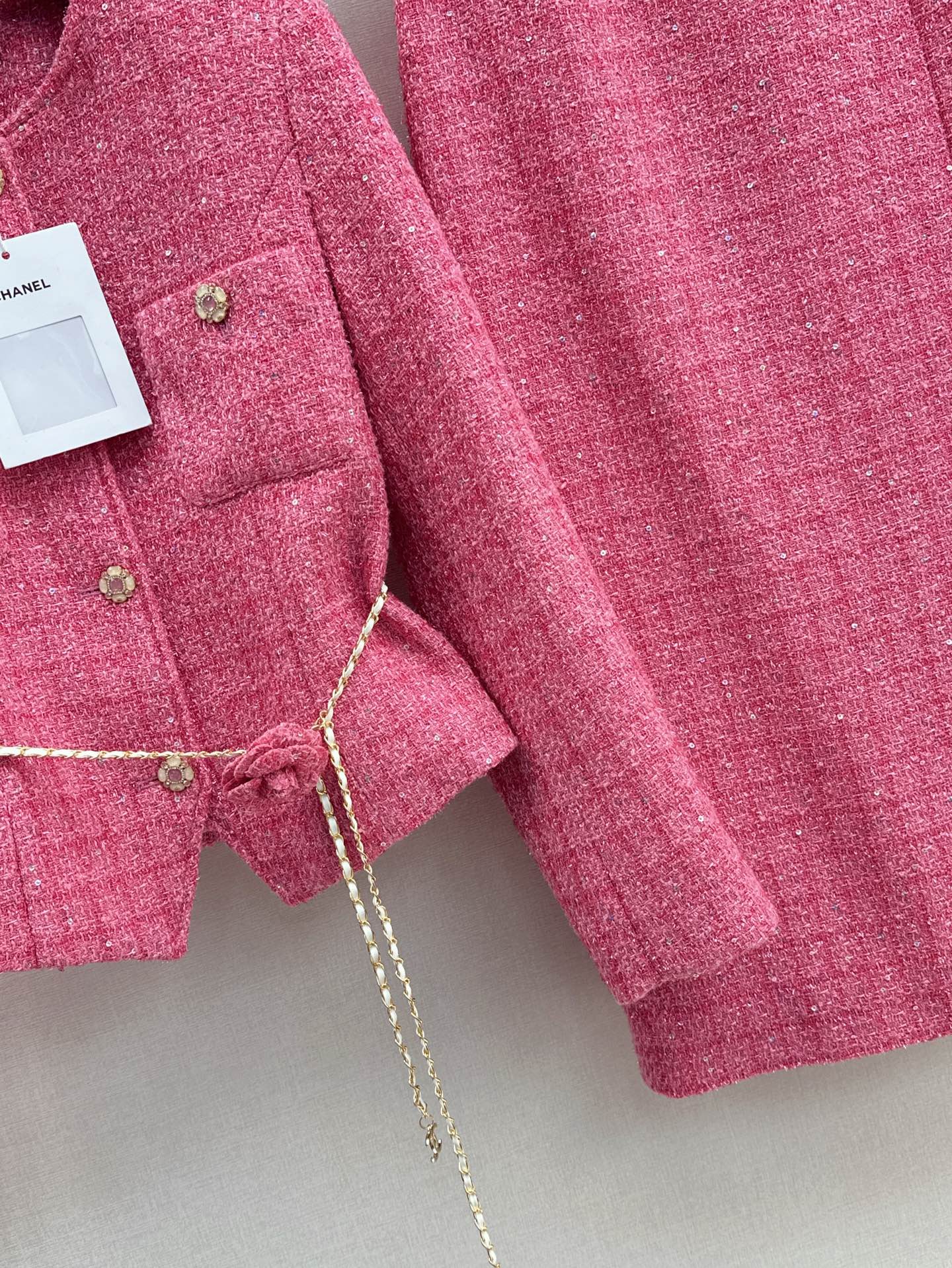 C*nel Pocket Jacket + Skirt suit