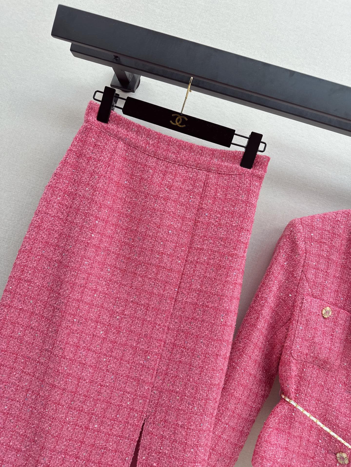 C*nel Pocket Jacket + Skirt suit