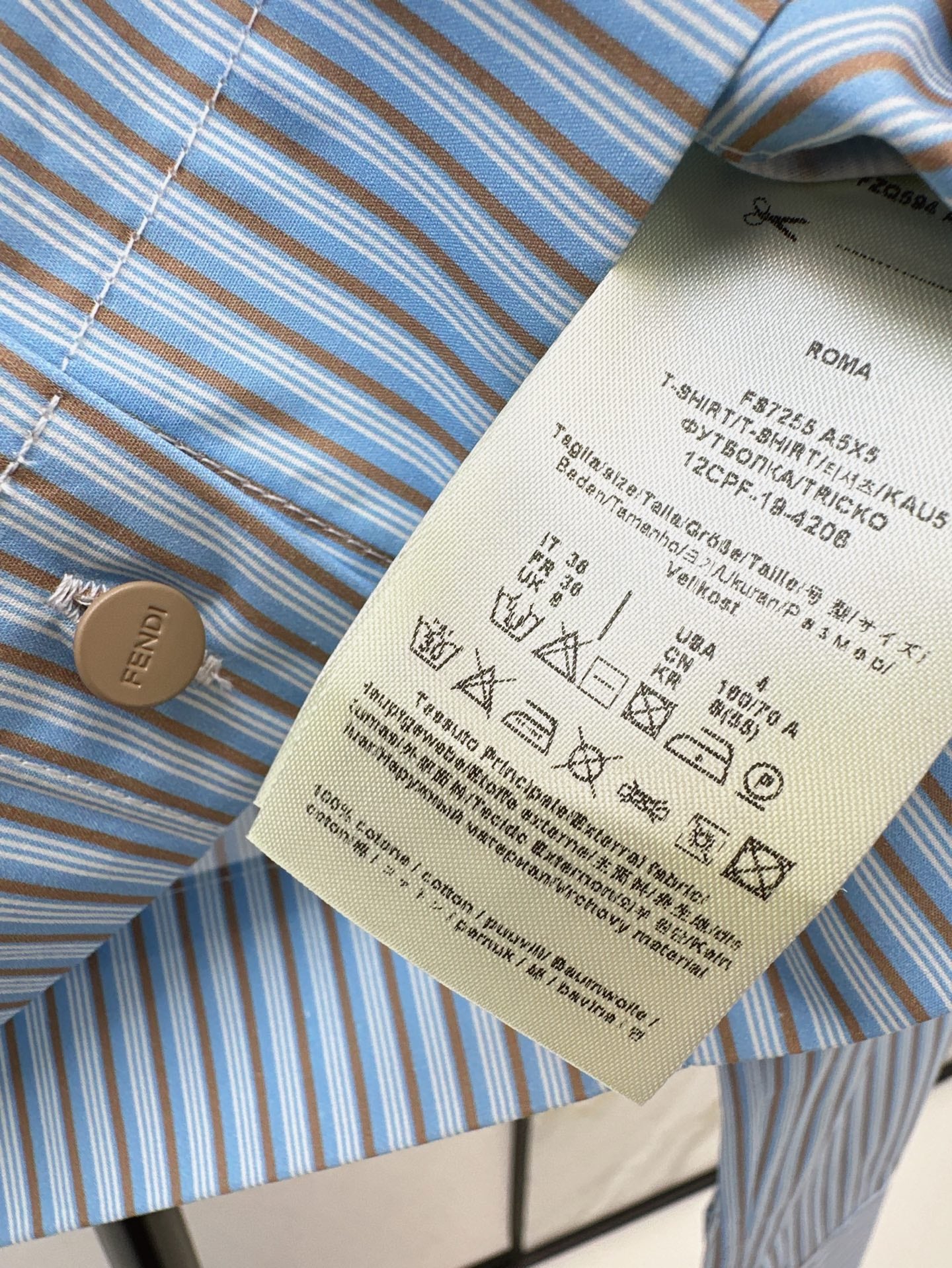 Fd* 25ss crop shirt