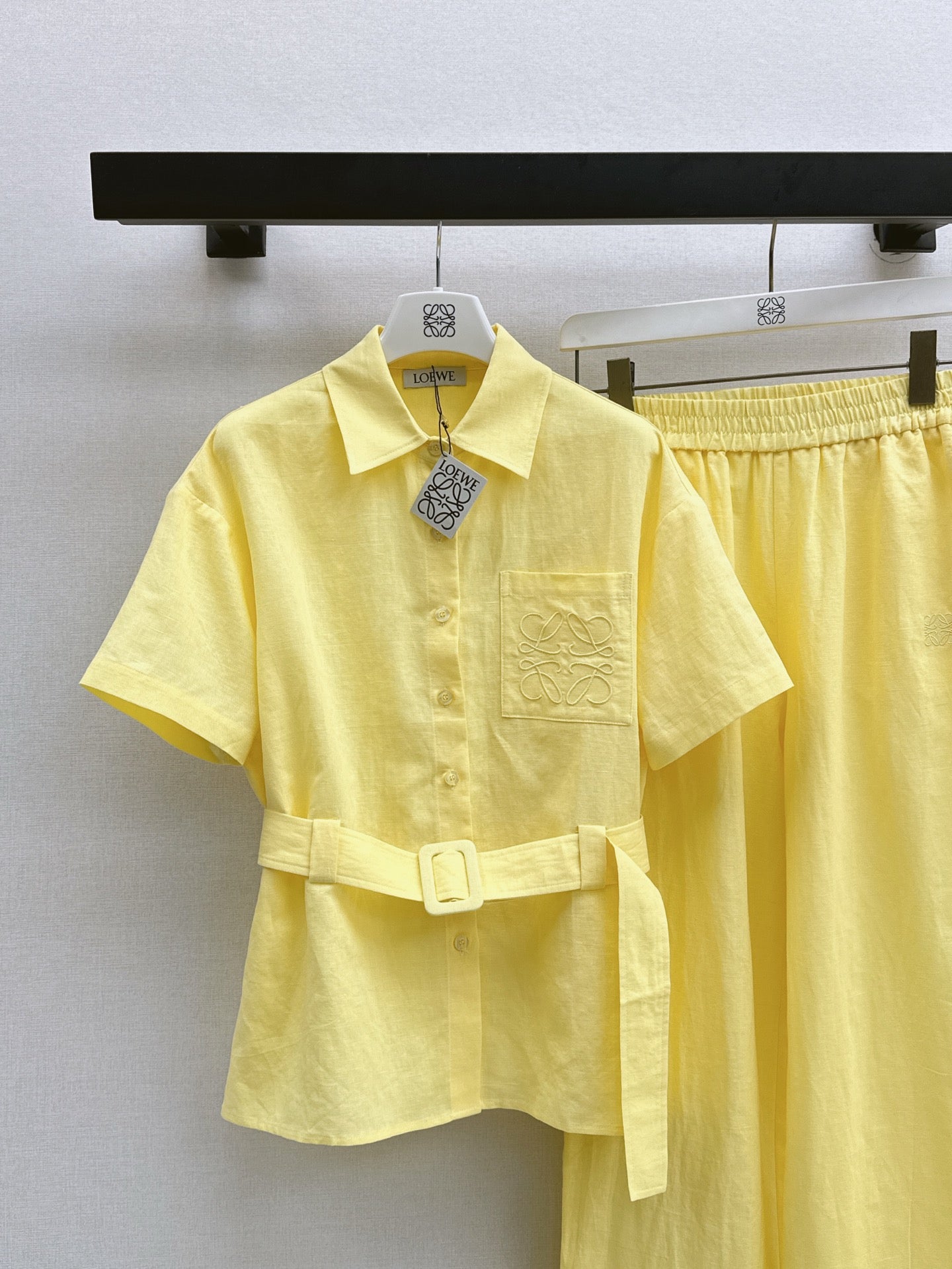 Loe* 25ss Linen leisure suit