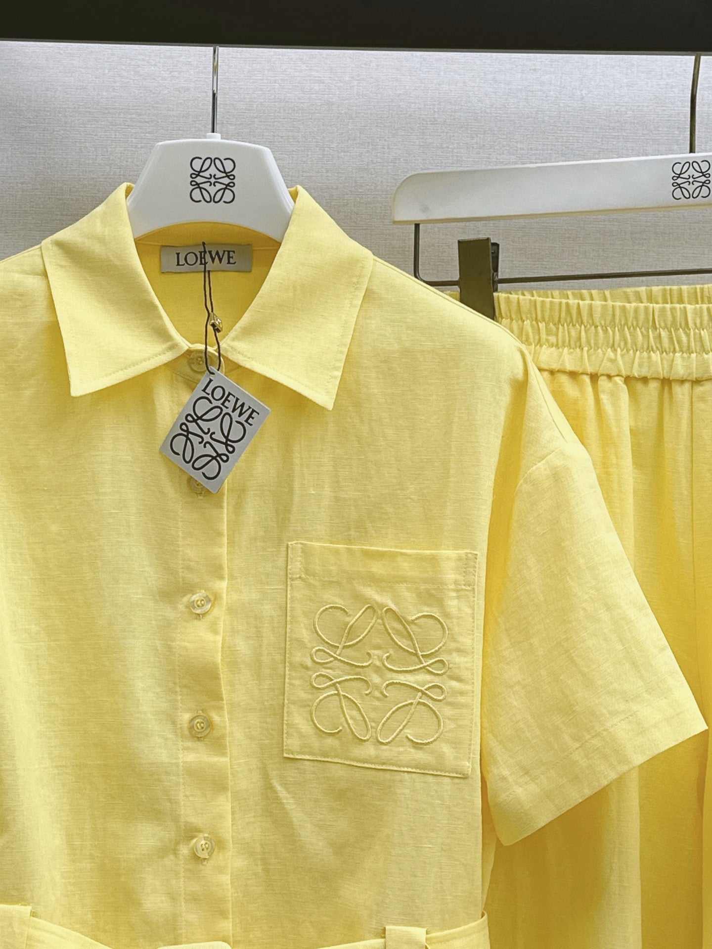 Loe* 25ss Linen leisure suit