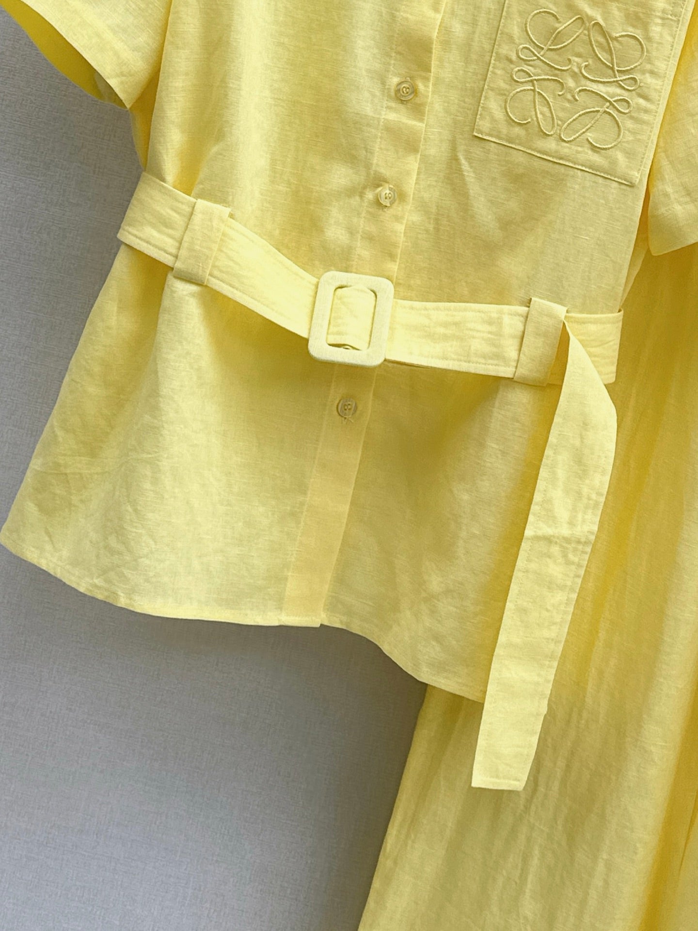 Loe* 25ss Linen leisure suit