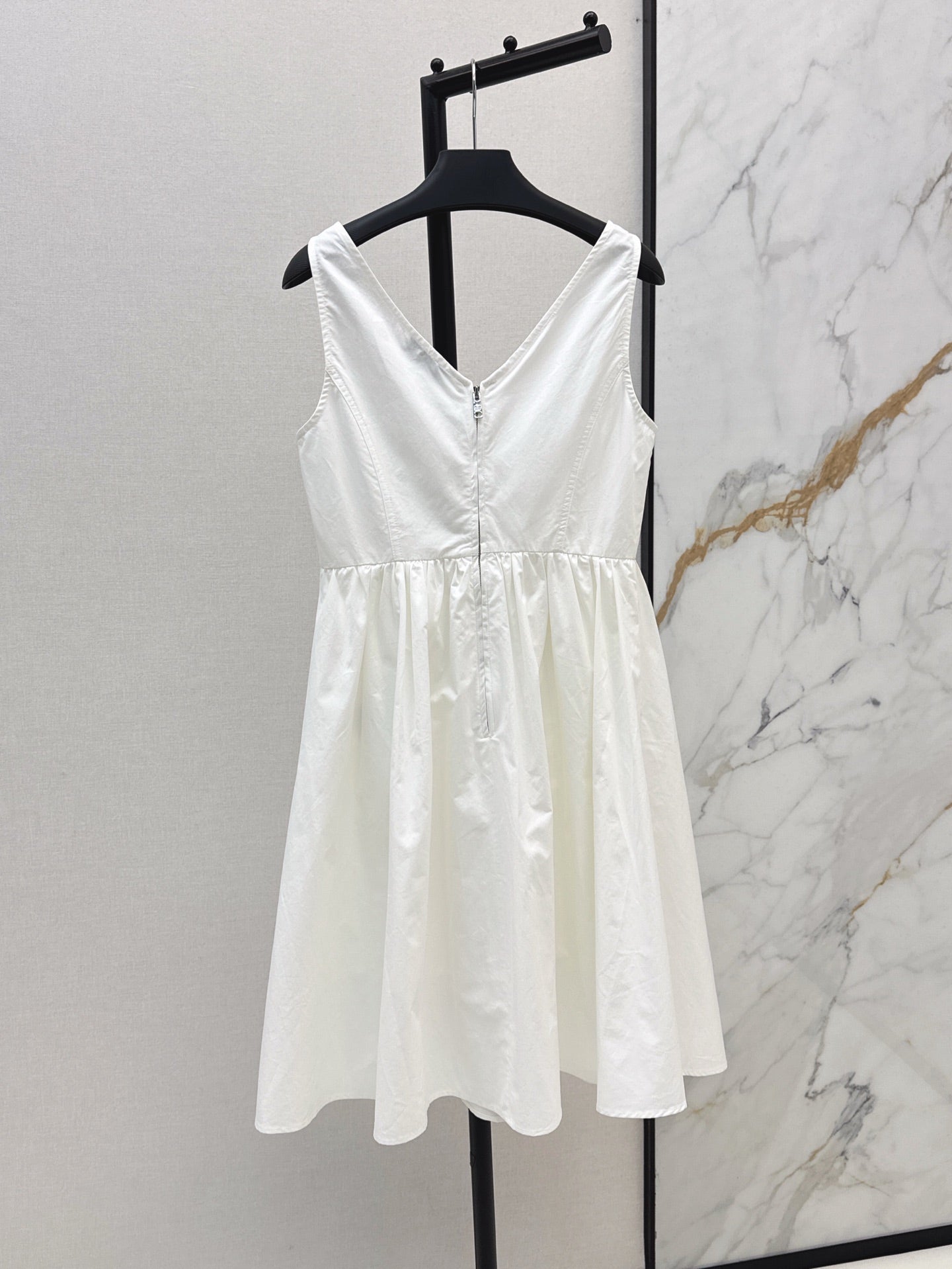 Pra* 25ss Cotton canvas dress