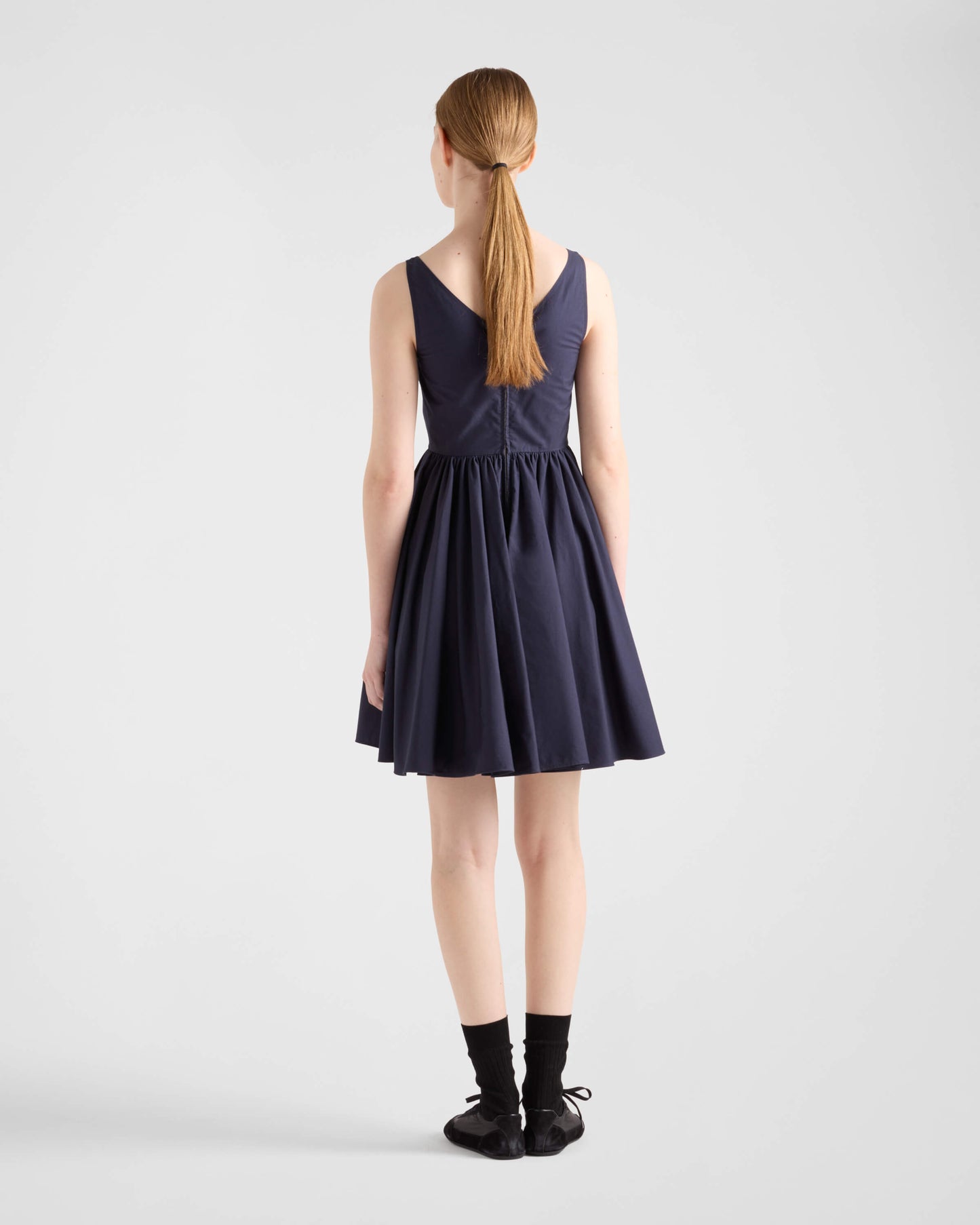 Pra* 25ss Cotton canvas dress