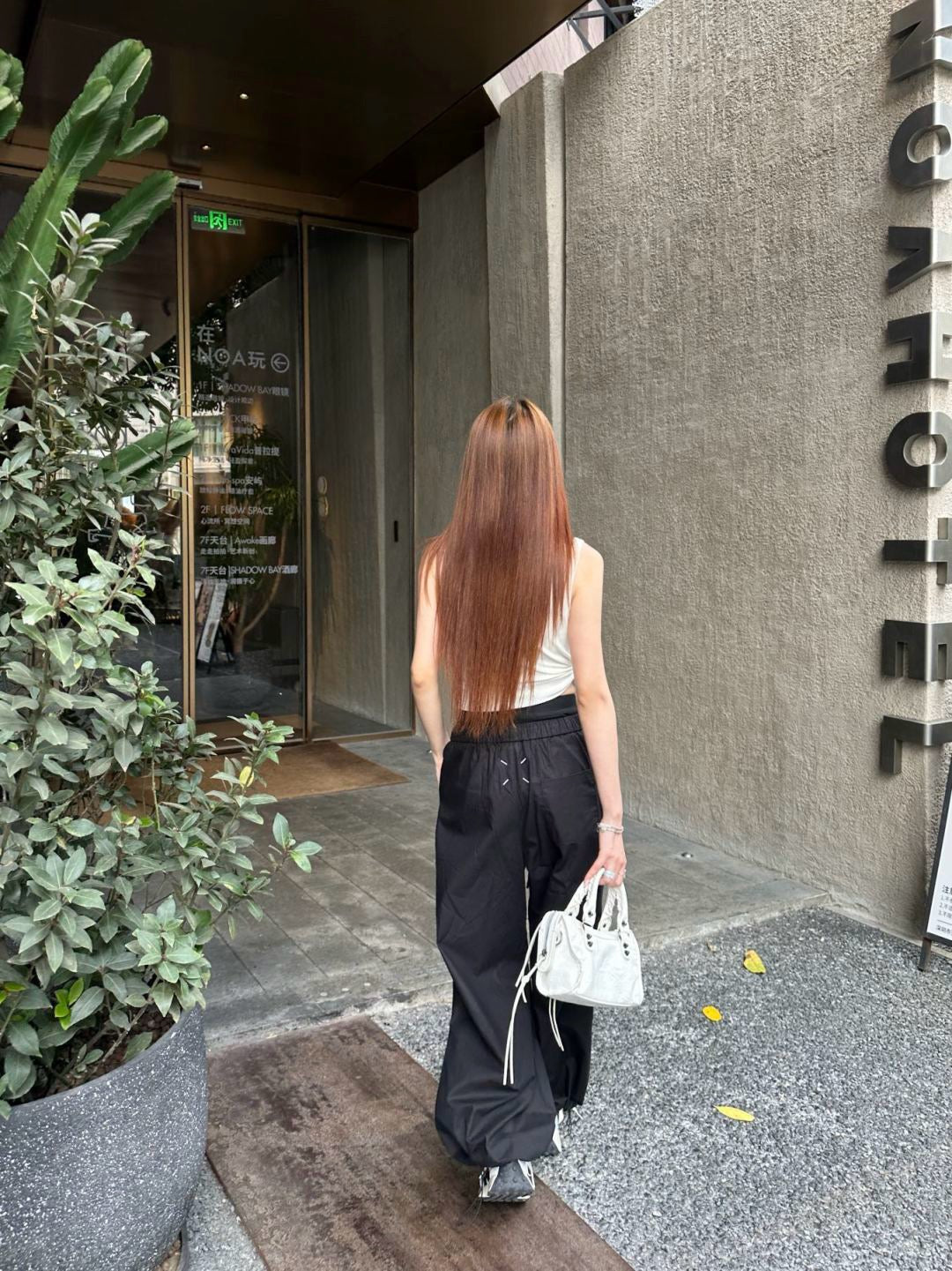 MMargi* 25ss cotton wide-leg cargo pants