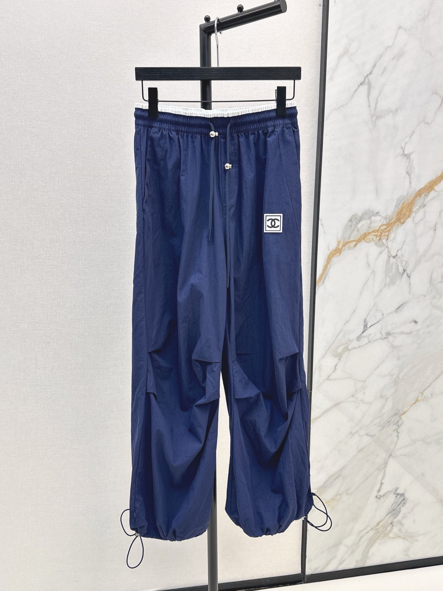 C*nel 25ss cotton wide-leg cargo pants