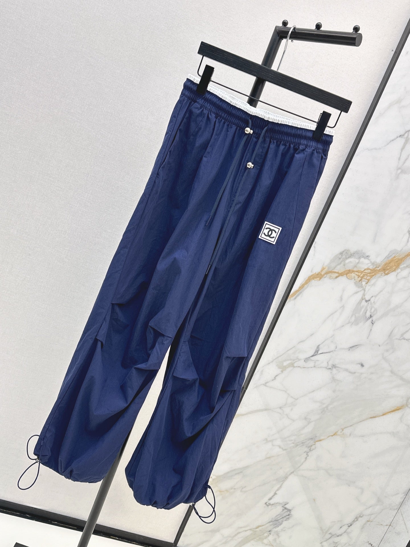 C*nel 25ss cotton wide-leg cargo pants