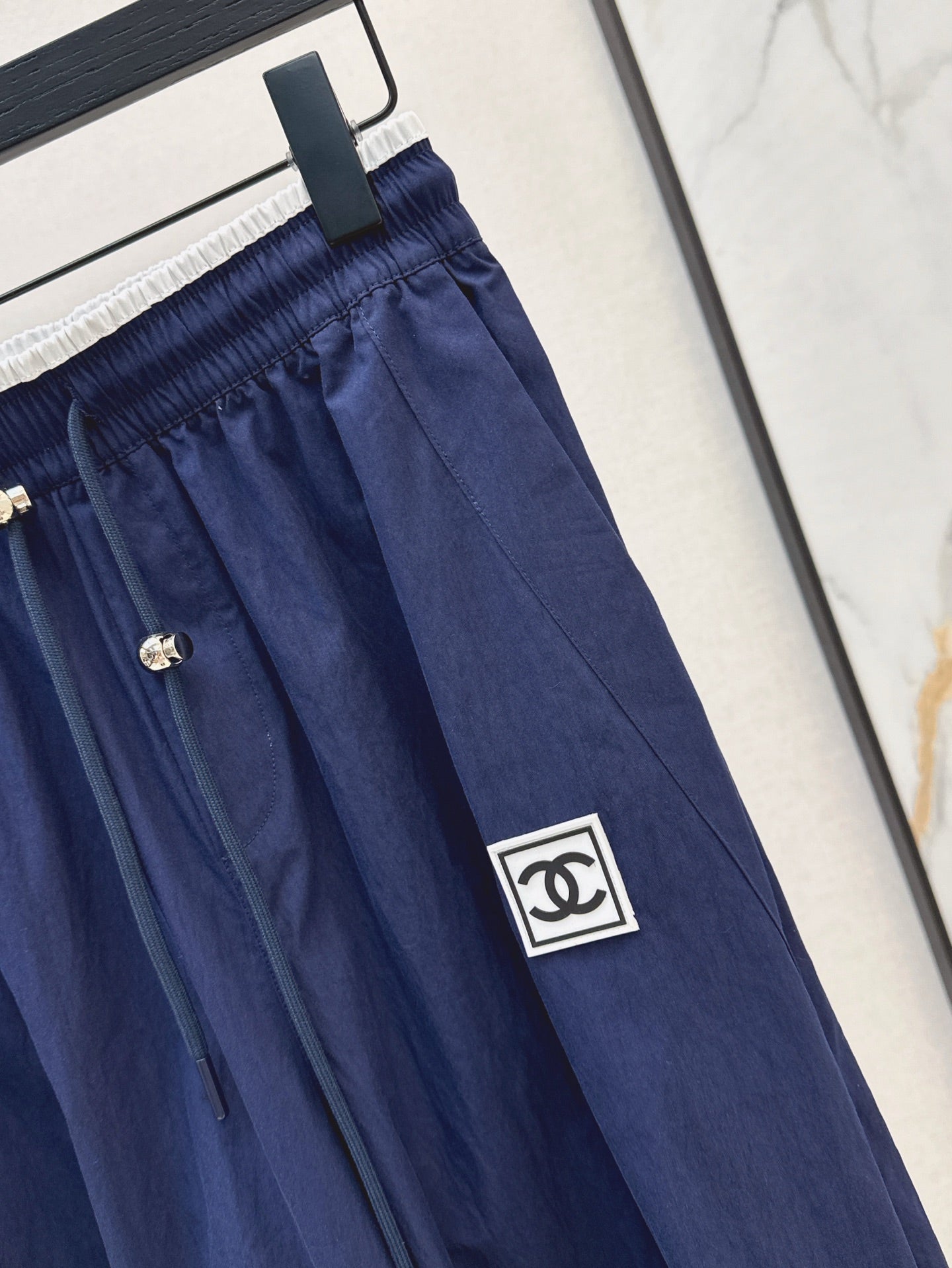 C*nel 25ss cotton wide-leg cargo pants