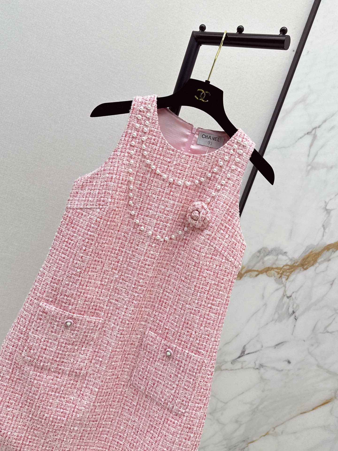 C*nel 25ss tweed minidress