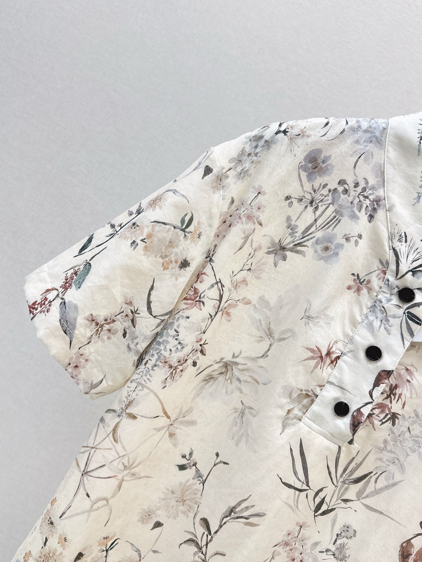 D*r 25ss print pleated shirtdress