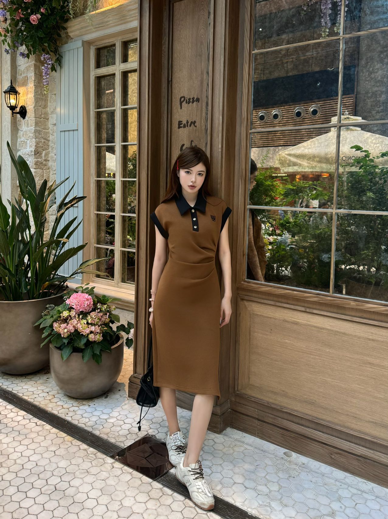 Loe* color-blocked dress