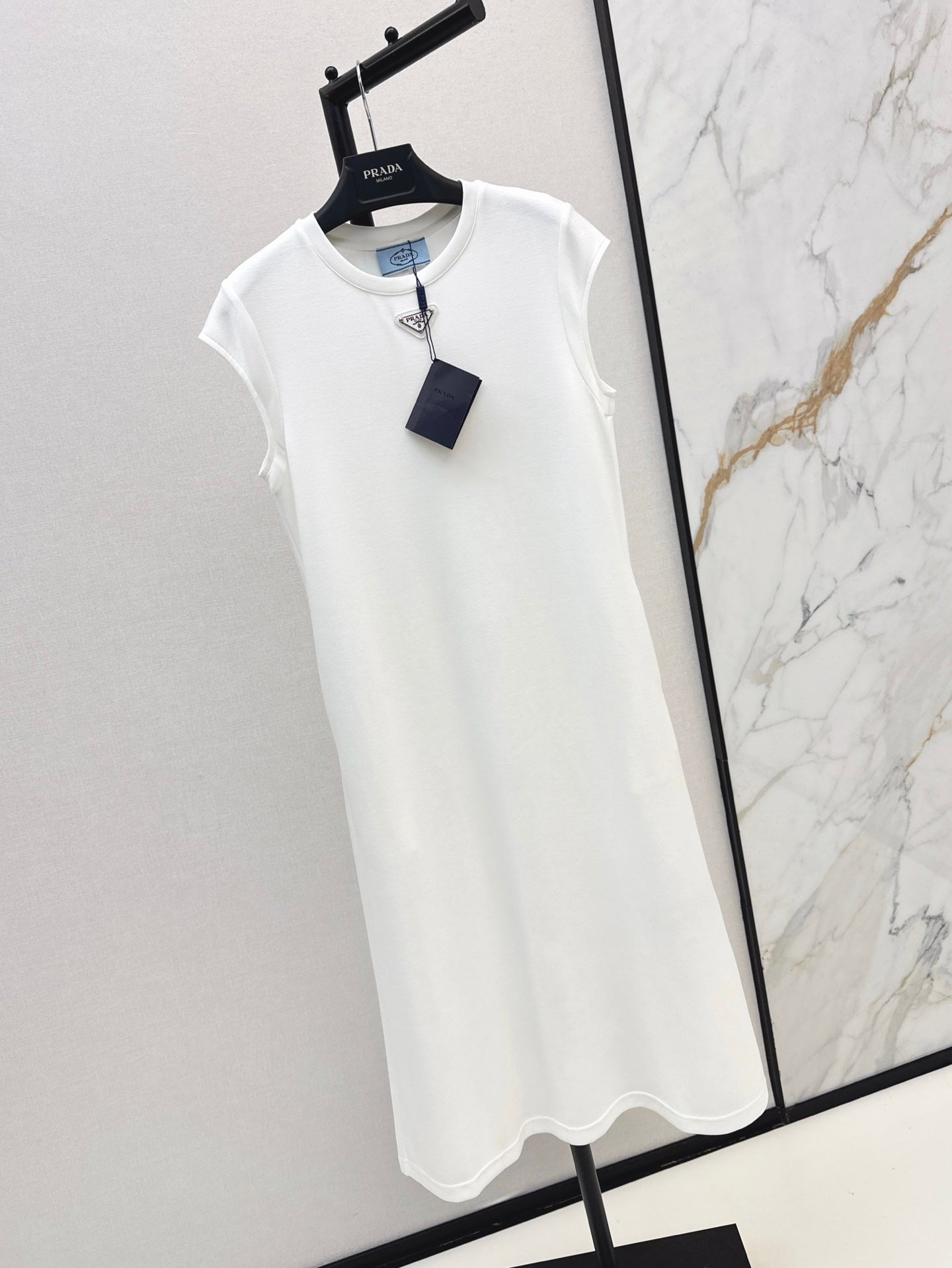 Pra* 25ss ribbed jersey dress