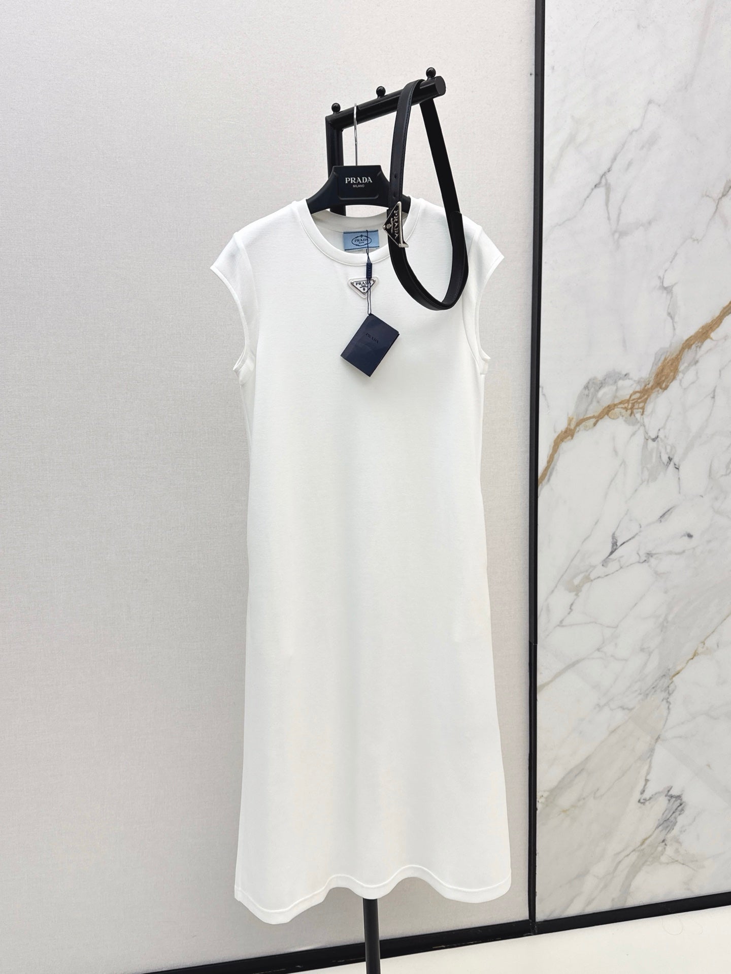 Pra* 25ss ribbed jersey dress
