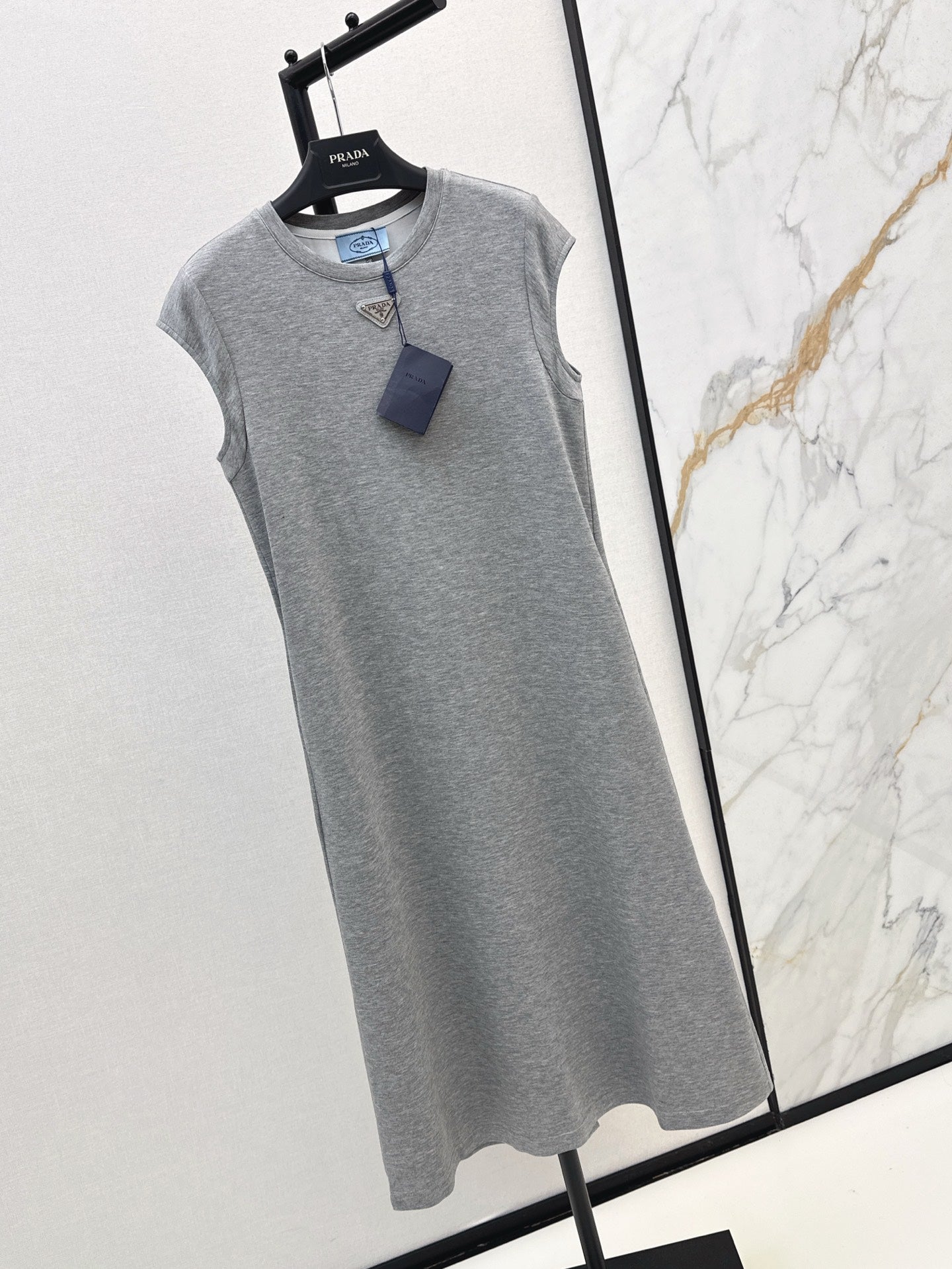 Pra* 25ss ribbed jersey dress