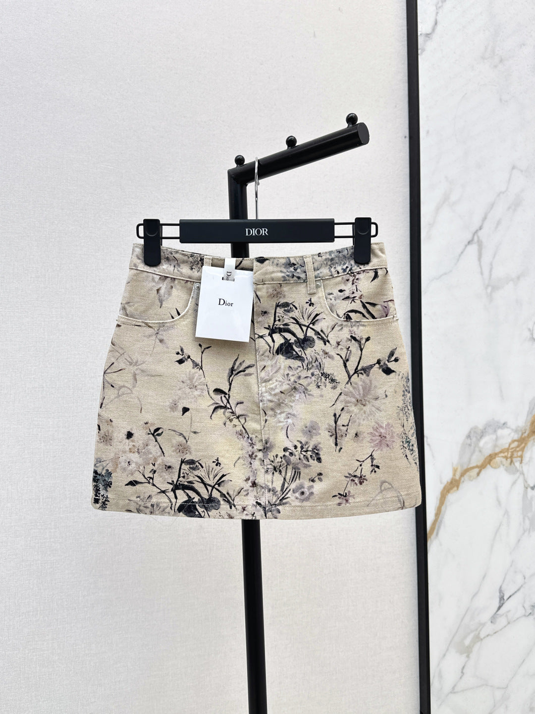 D*r 25ss denim miniskirt