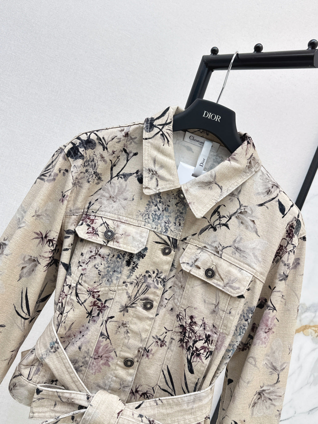 D*r 25ss short belted jacket