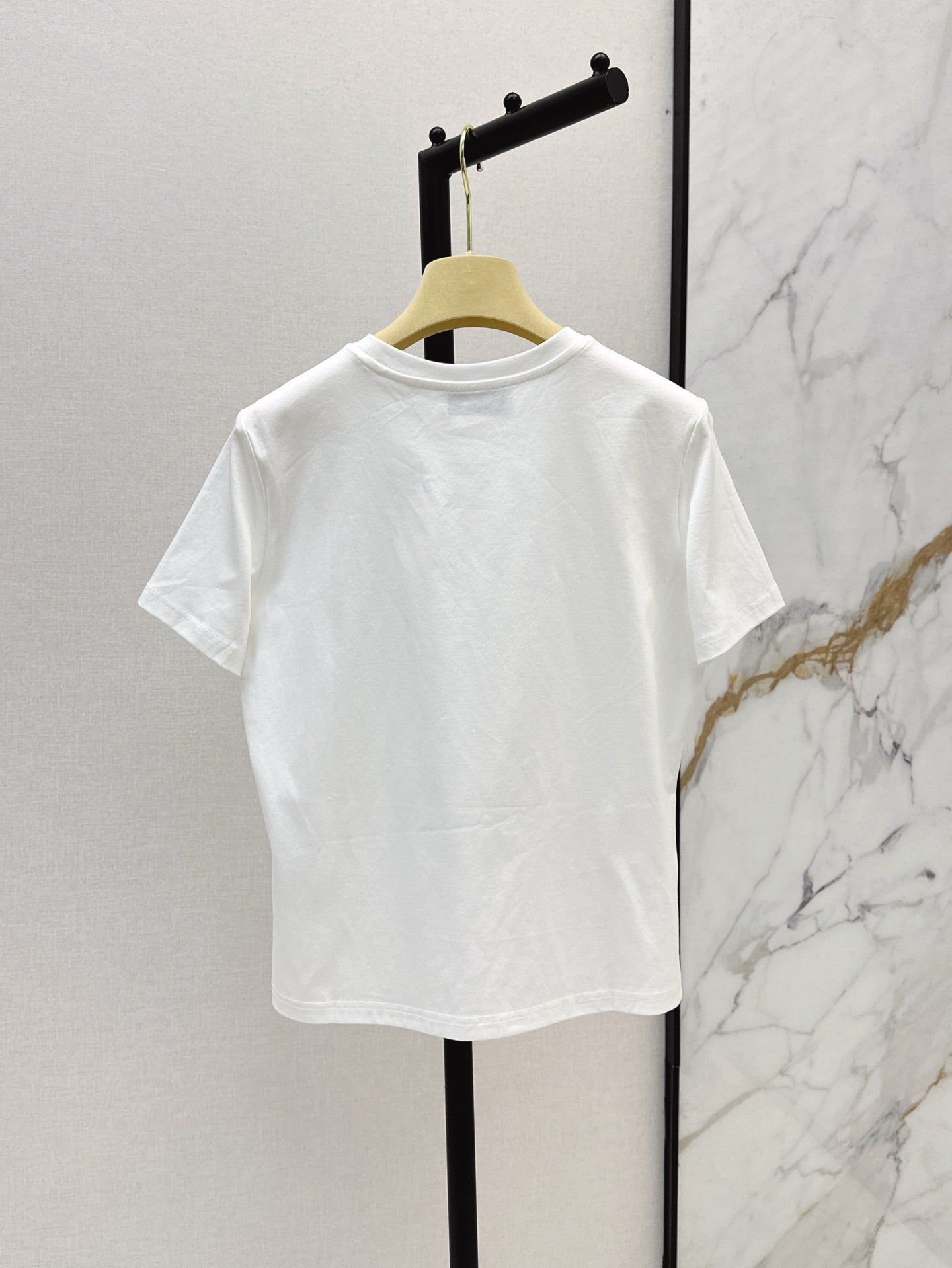 M*u 25ss beaded cotton t-shirt