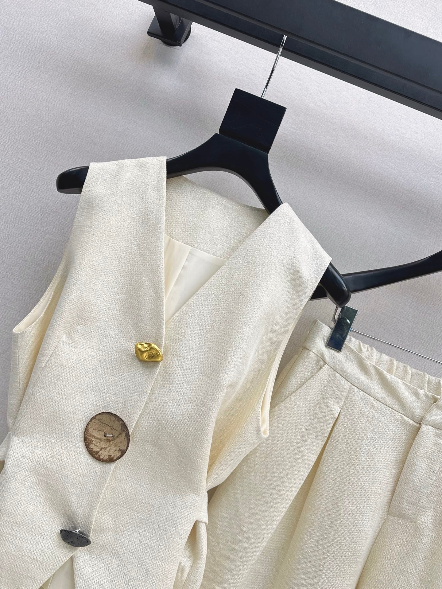 Lor*P 25ss linen vest and pants set