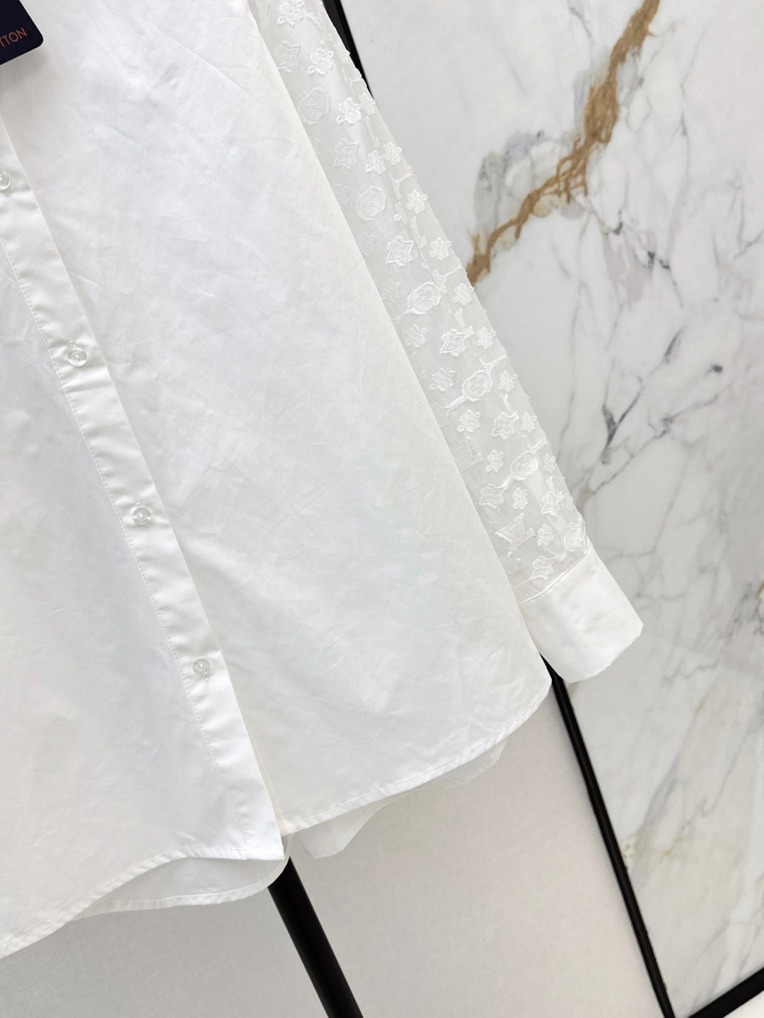 Loui* 25ss monogram jacquard shirt