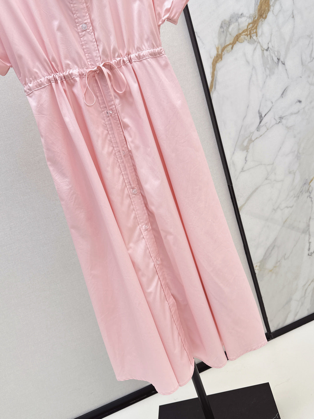 M*u 25ss drawstring shirt dress