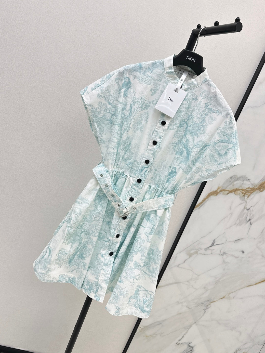 D*r 25ss belted short shirtdress