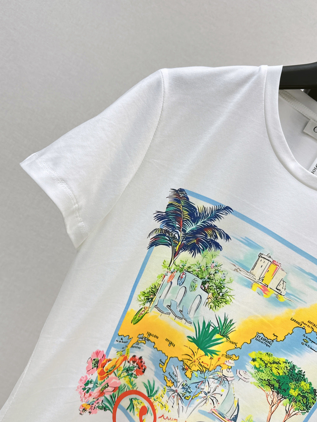 D*r 25ss printed cotton t-shirt