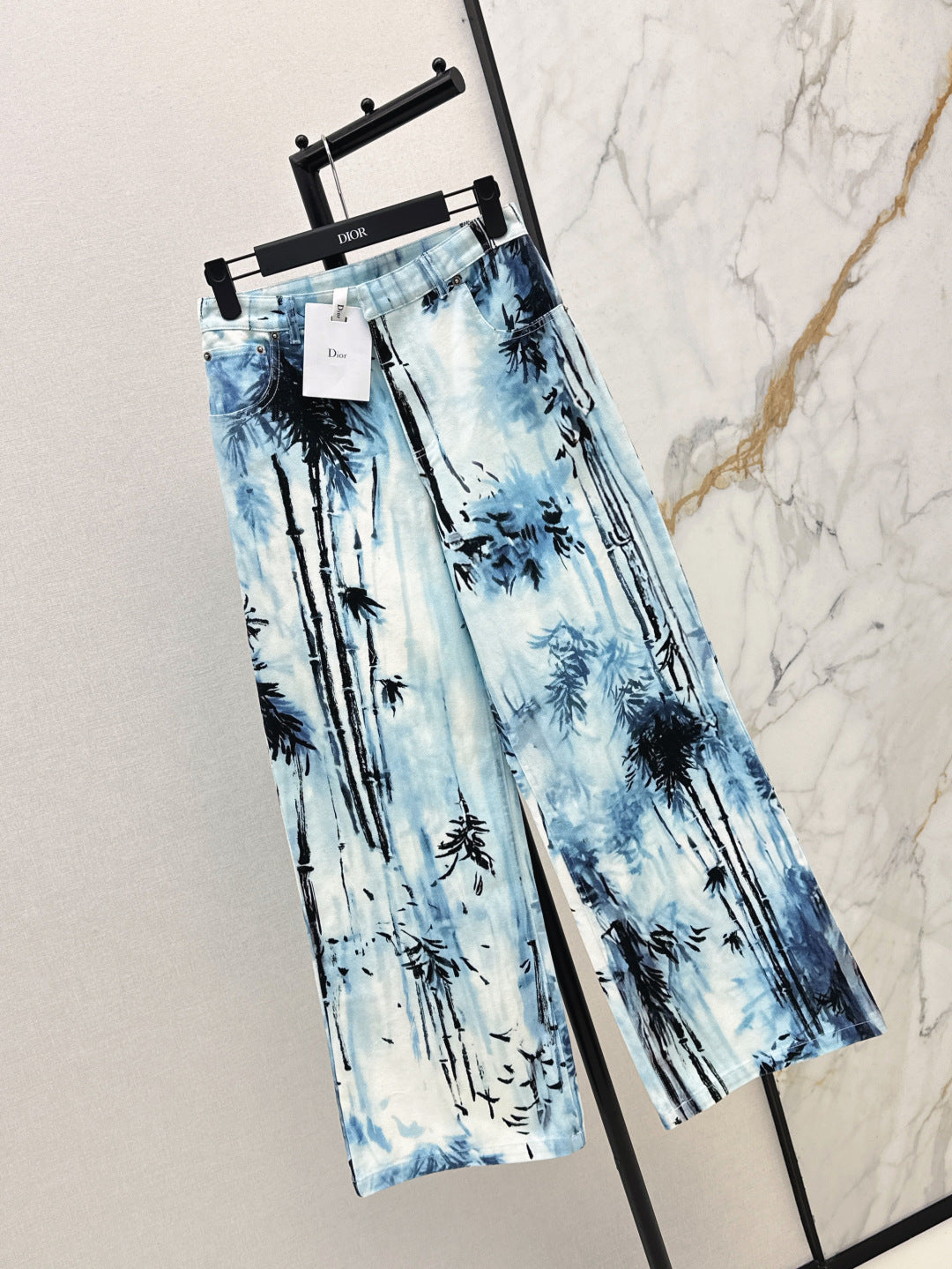 D*r 25ss banbou motif denim pants