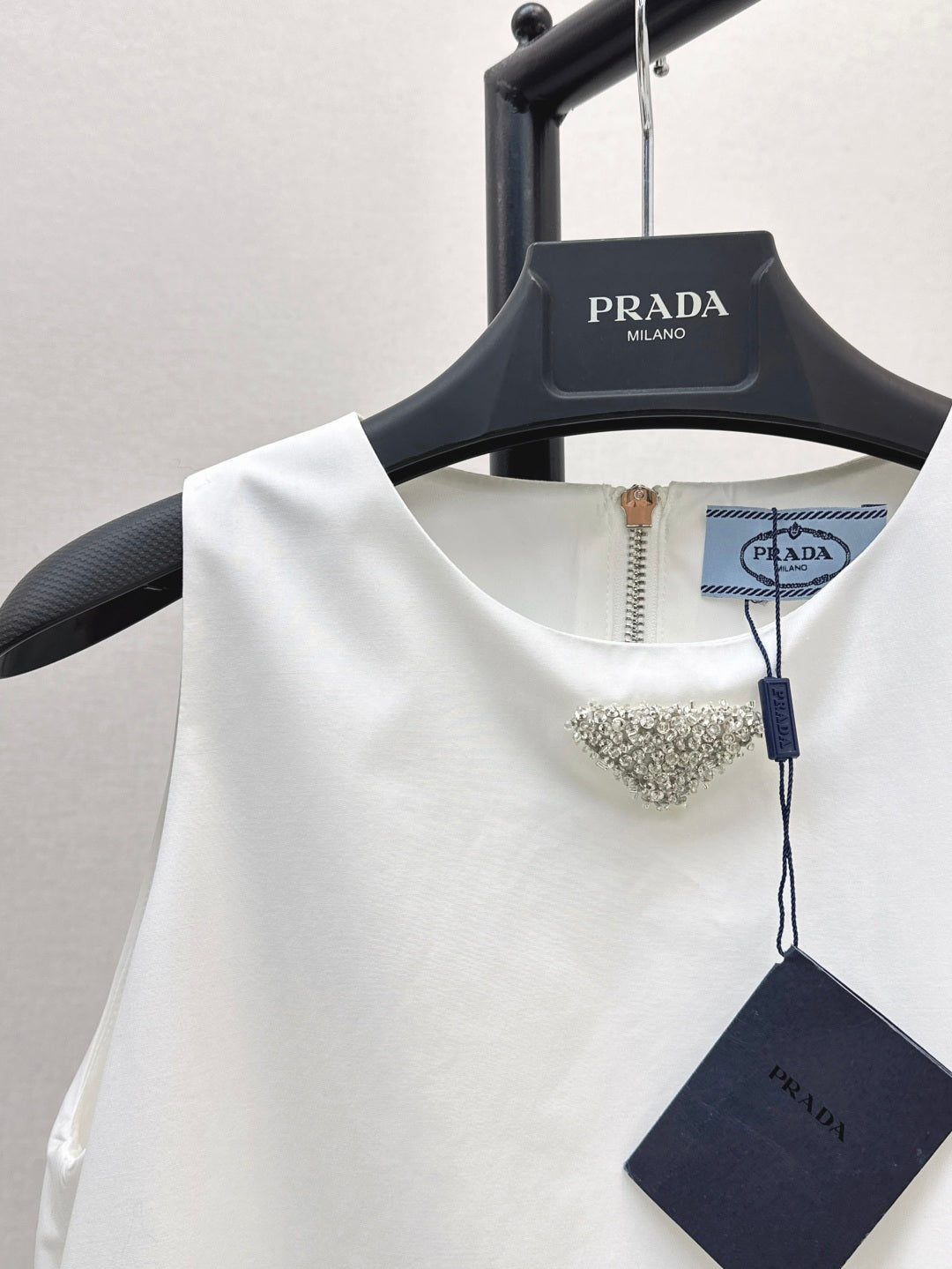 Pra* 25ss re-nylon balloon dress