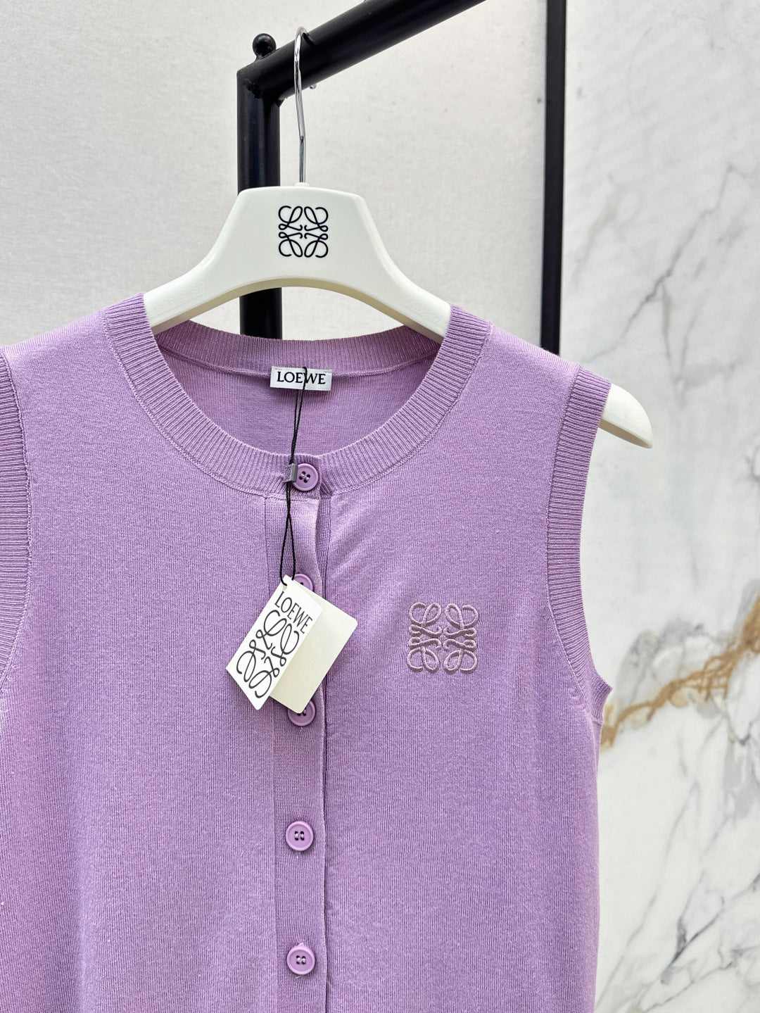 Loe* 25ss knit vest