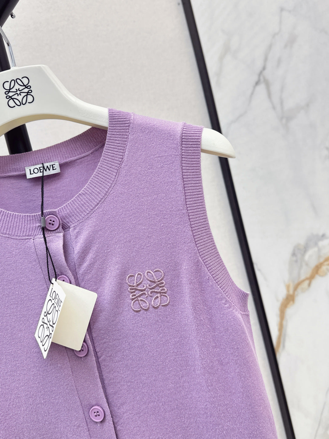 Loe* 25ss knit vest