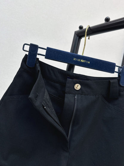 Loui* Canvas cotton shorts