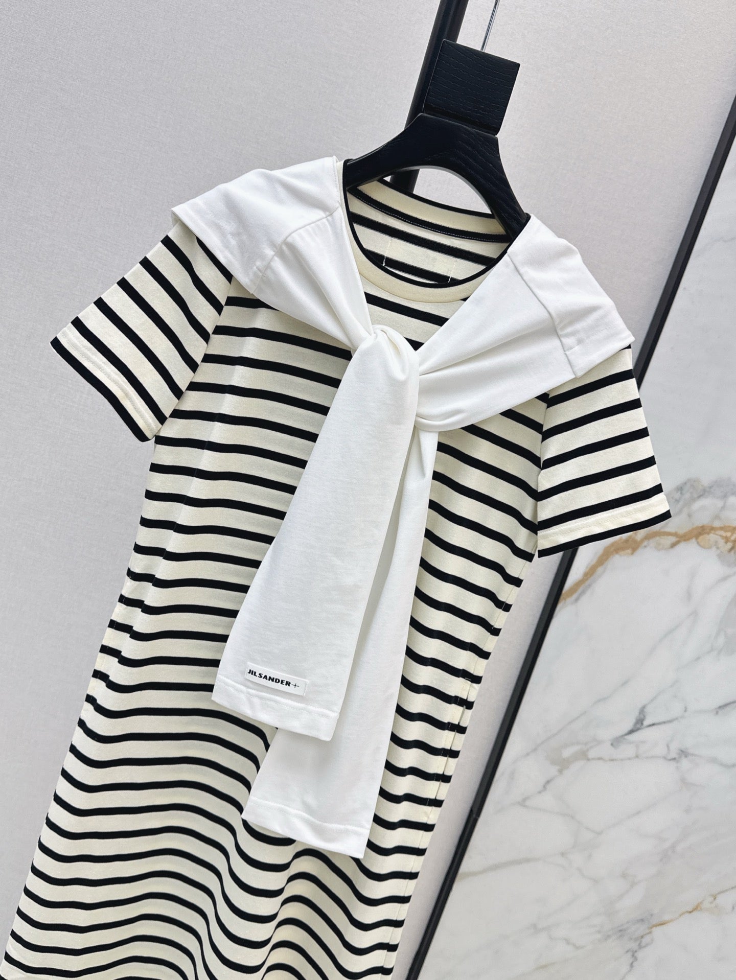 Jil* 25ss Striped casual straight dress