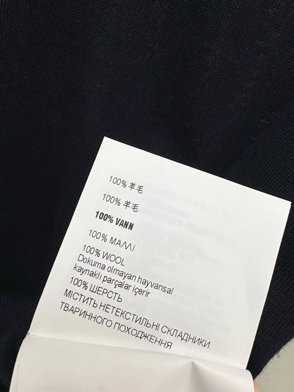 M*u 25ss Cashmere and silk cable-knit crew-neck sweater
