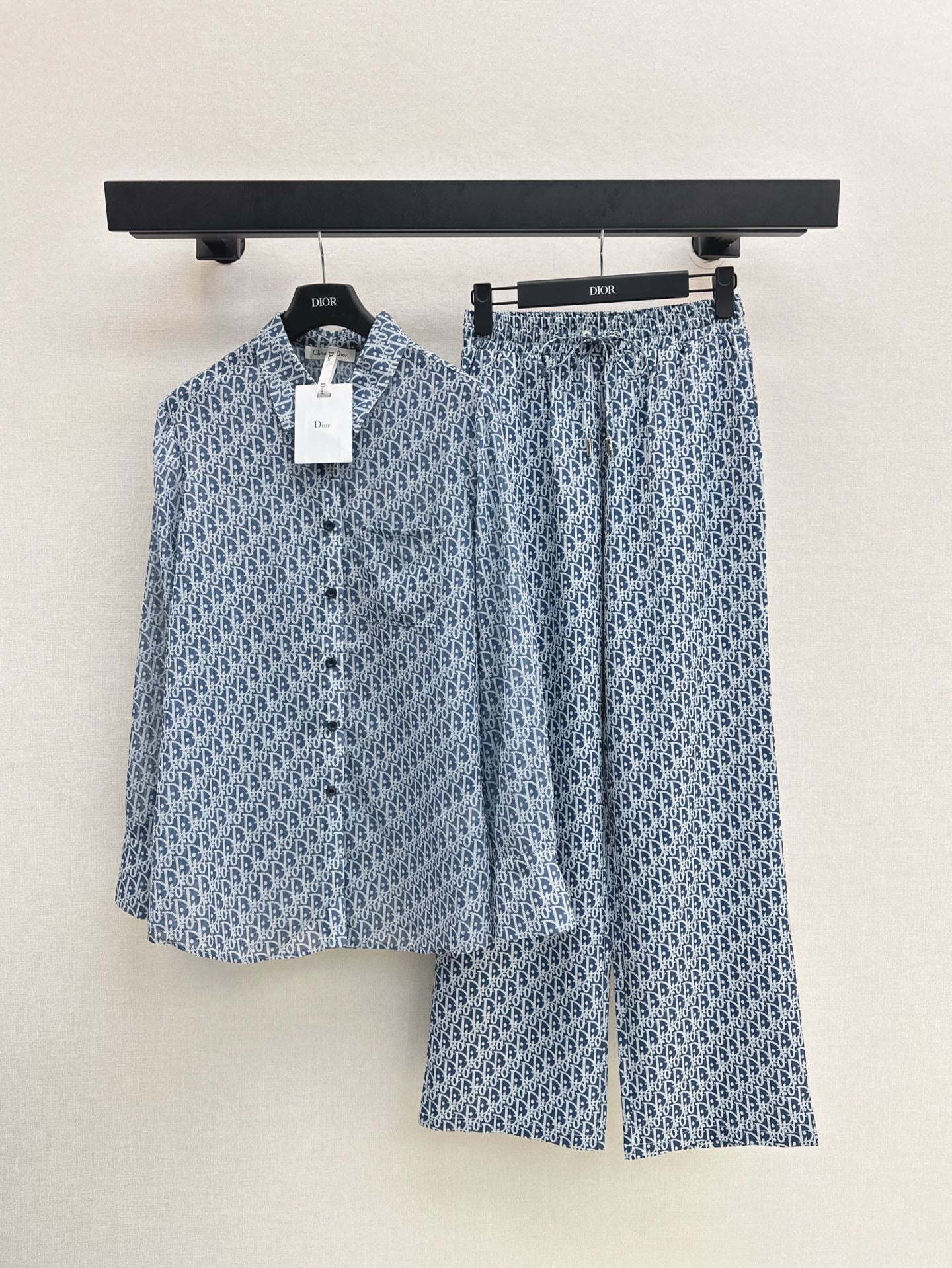 D*r 25ss Oblique Jacquard Shirt
