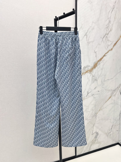 D*r 25ss Oblique Jacquard Pant