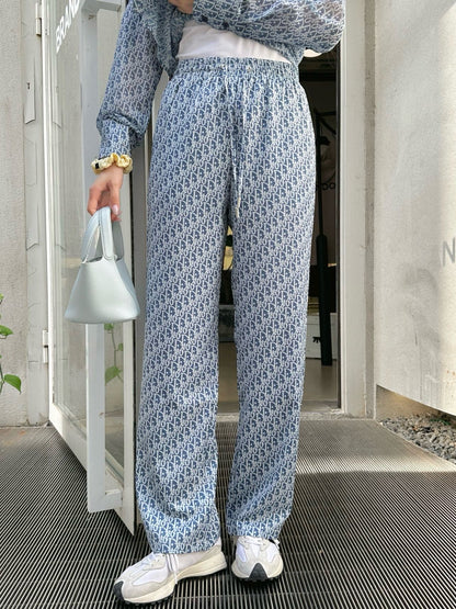 D*r 25ss Oblique Jacquard Pant