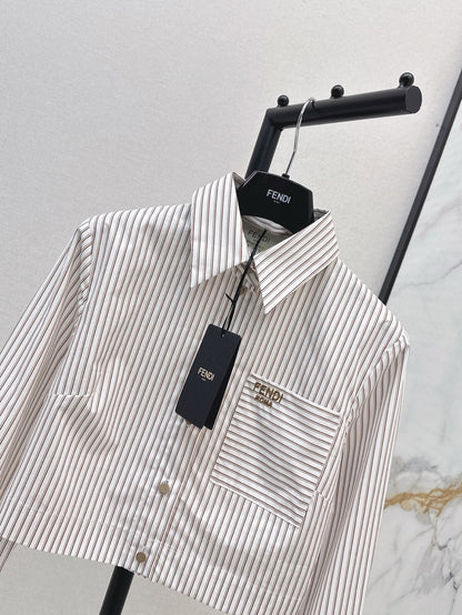 Fd* 25ss crop shirt
