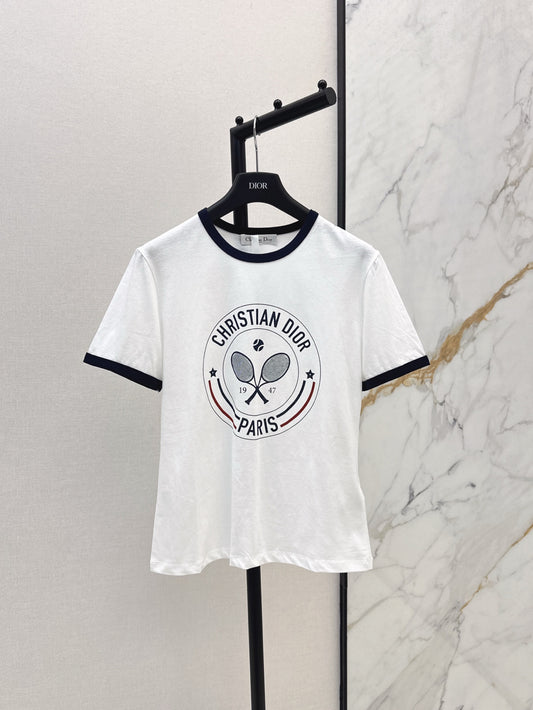 D*r 25ss Tennis racket cottom t-shirt