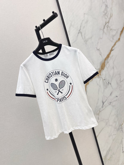 D*r 25ss Tennis racket cottom t-shirt