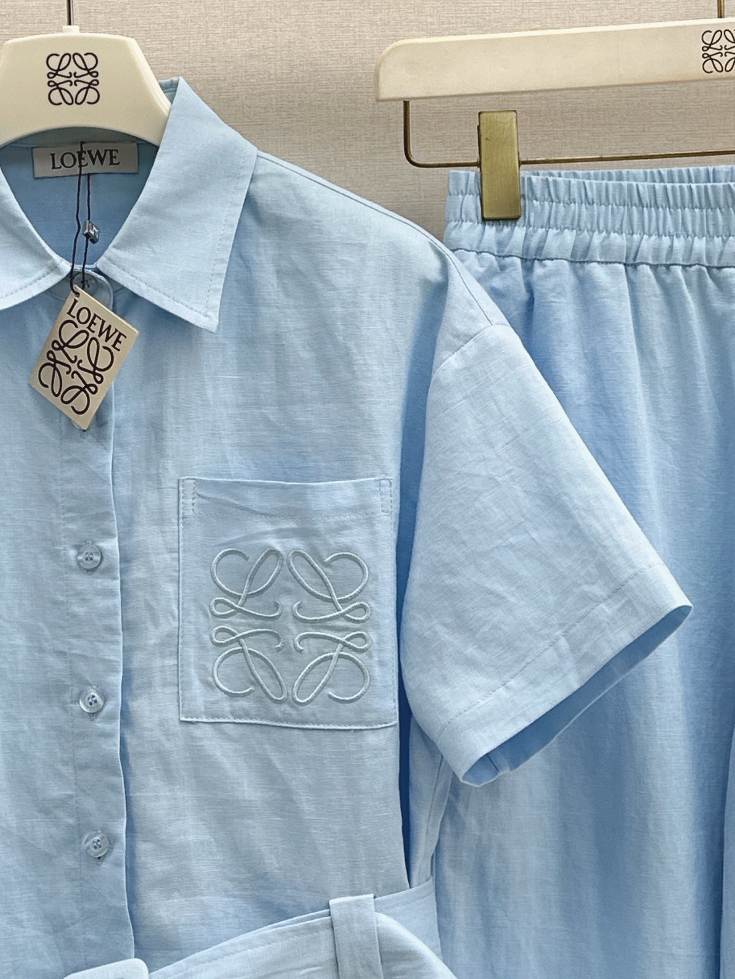 Loe* 25ss Linen leisure suit