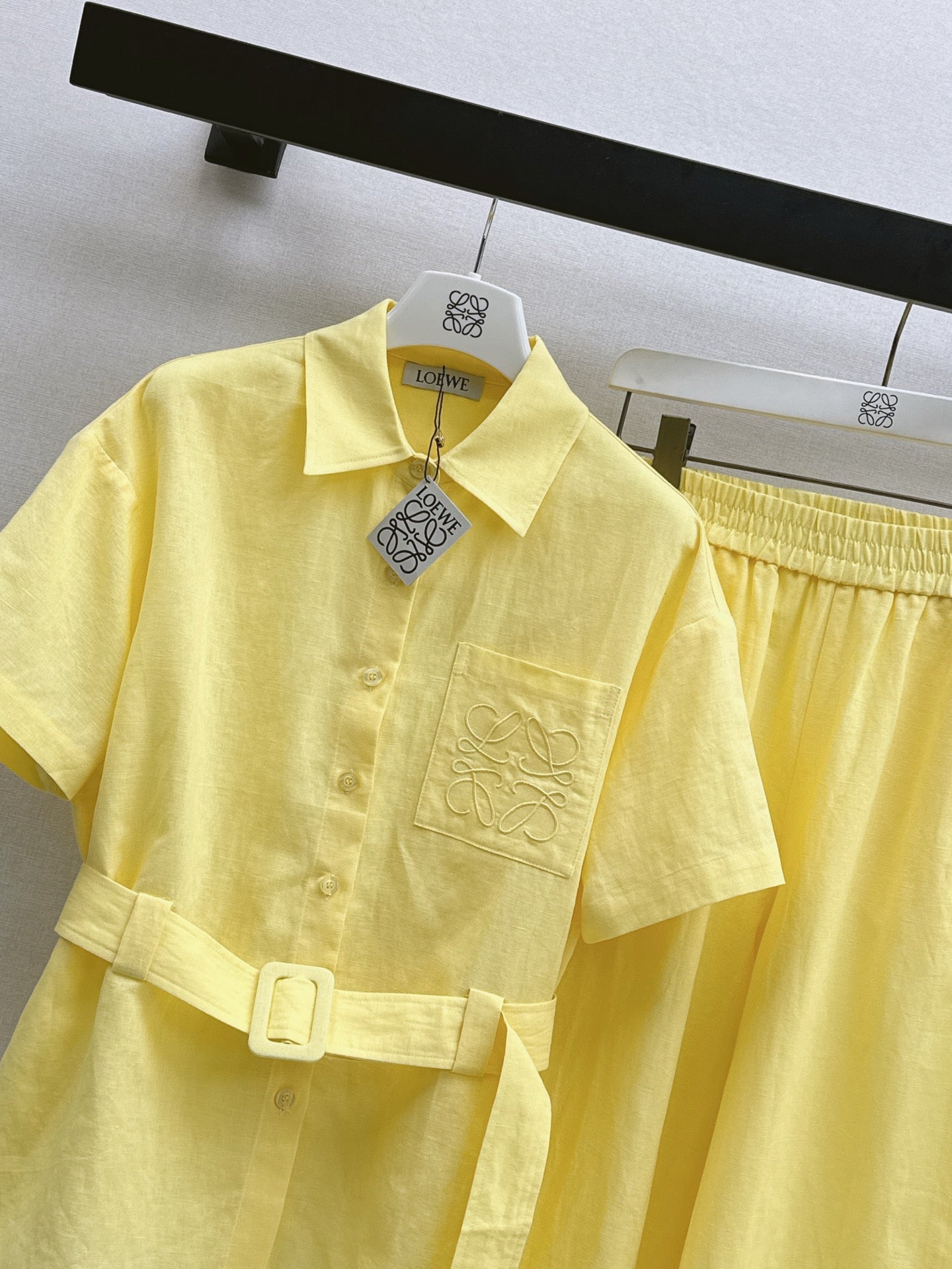 Loe* 25ss Linen leisure suit
