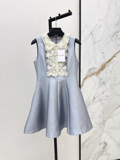 Valen* 25ss Lace collar baby doll dress