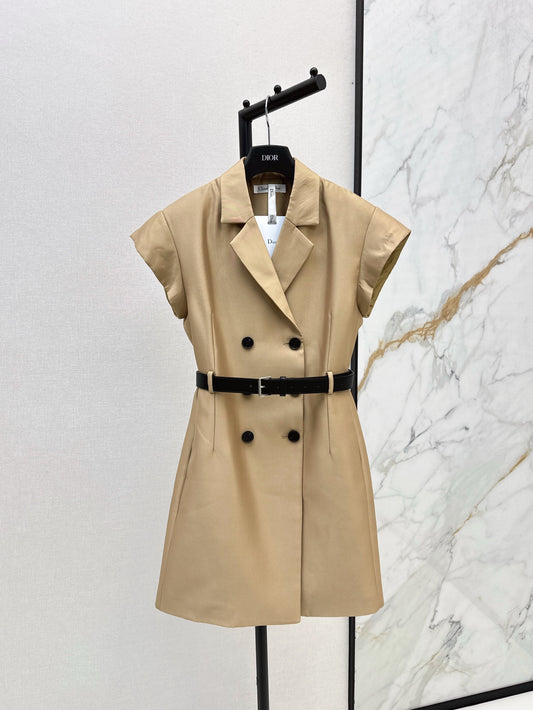 D*r 25ss Short Belted Dress