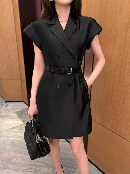 D*r 25ss Short Belted Dress