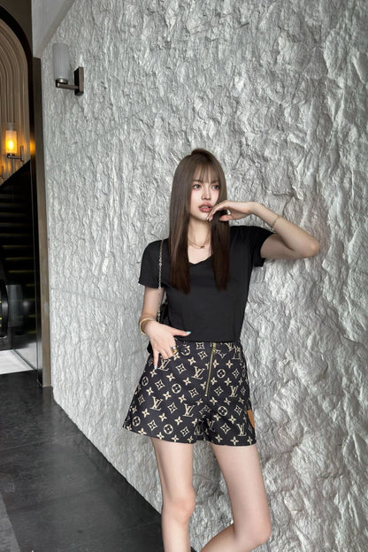 Loui* 25ss monogram printed shorts