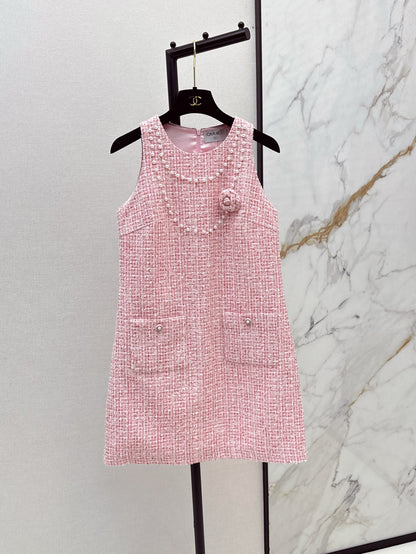 C*nel 25ss tweed minidress