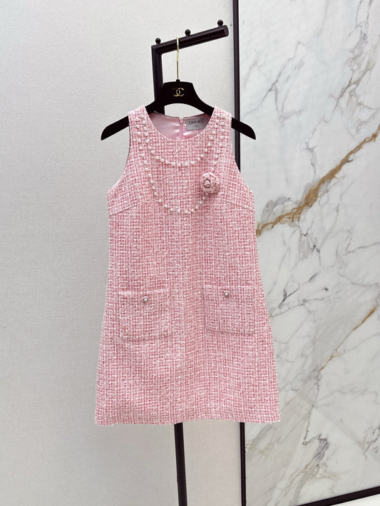 C*nel 25ss tweed minidress