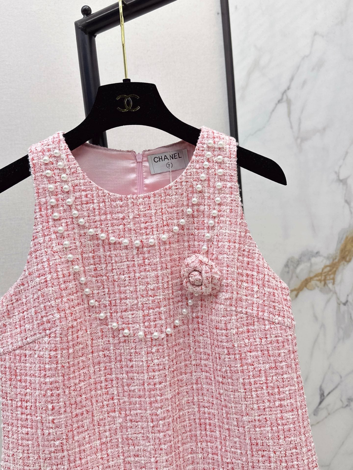 C*nel 25ss tweed minidress