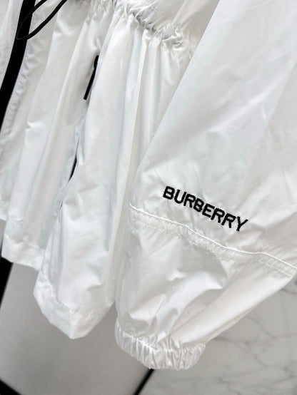Bur* 25ss Nylon hooded jacket